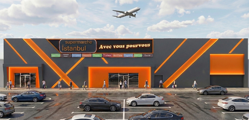 Supermarche Istanbul - Fransa — kapak görseli