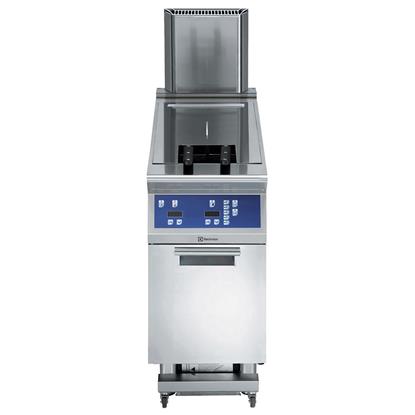 Modüler Pişirme Ekipmanları 900XP Gazlı Elektronik 1 Hazneli-23Lt Fritöz, Yağ Filitreli-400mm