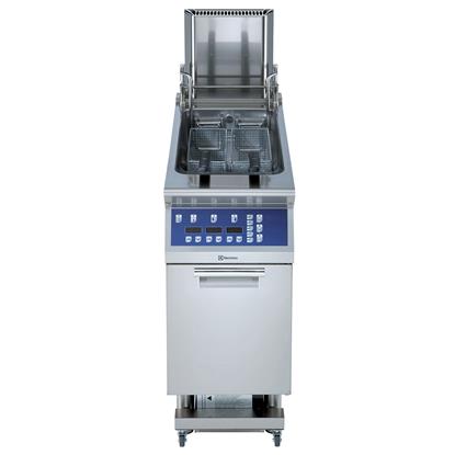 Modüler Pişirme Ekipmanları 900XP Gazlı Programlanabilir 1 Hazneli-23Lt Friöz, Yağ Filitreli-400mm